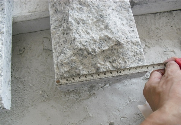 Chinese Granite G603 Grey Granite Mushroom Stone Wall Cladding