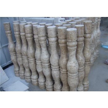 Yellow Beige Marble Baluster