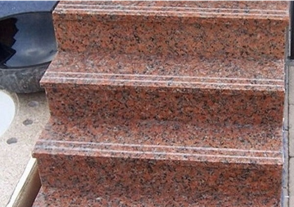 G562 Granite Maple Red Granite Step Stone Stairs