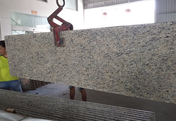 Santa Cecilia,Prefabricated Granite Countertops for Kitchen