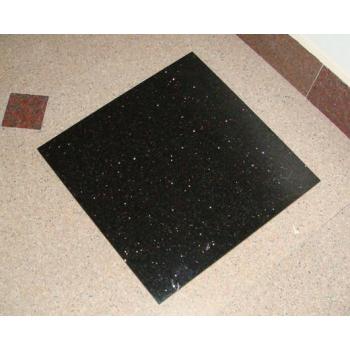 Indian Black Galaxy Granite Tiles