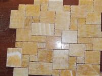 Yellow Honey Onyx Mosaic Tile