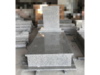 G623 Grey Granite Tombstone