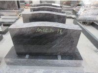 Wholesale Design Gravestone Bahama Blue Granite Tombstone And Monuments Headstone